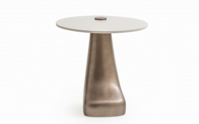 Monge Yan Sehpa-Yuvarlak