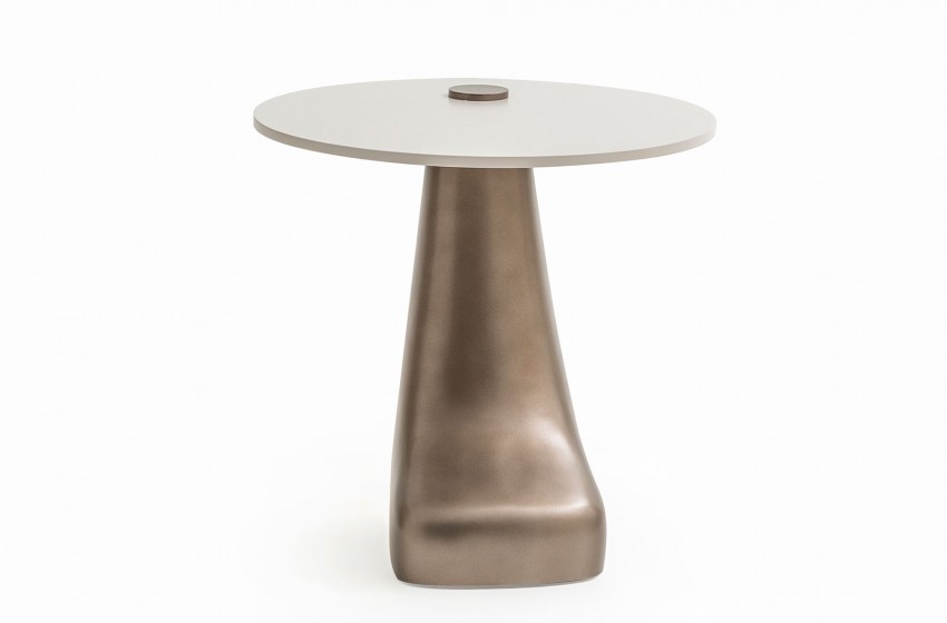 Monge Yan Sehpa-Yuvarlak