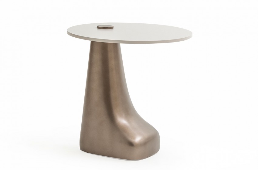 Monge Yan Sehpa-Yuvarlak