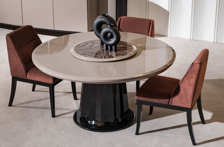 Riyad Yemek Odası - Yuvarlak Masalı