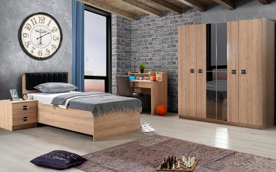 Flash Genç Odası 4 Kapılı Flash Genç Odası 4 Kapılı