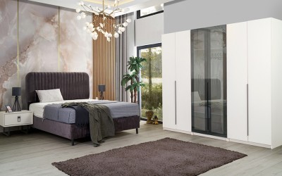 Puzzle Bazalı Yatak Odası 6 Kapılı Puzzle Bazalı Yatak Odası 6 Kapılı