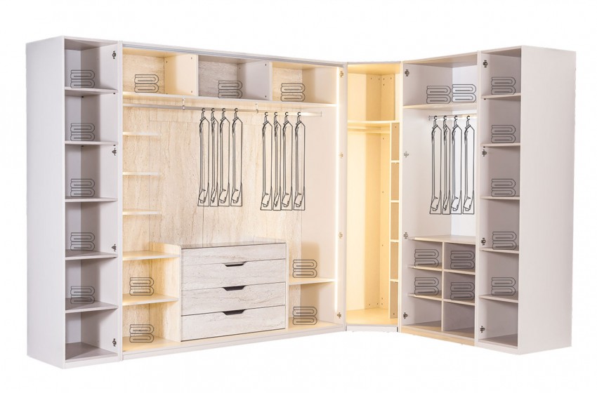 Tress Köşe Gardrop