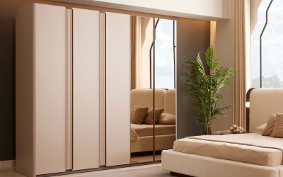 Lyon 5 Kapılı Gardrop