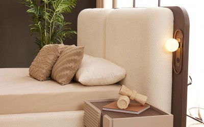 Lyon Bazalı Karyola ve Başucu