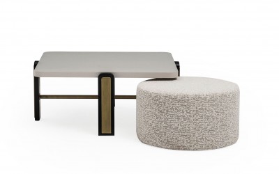 Bergama Puflu Orta Sehpa Seti