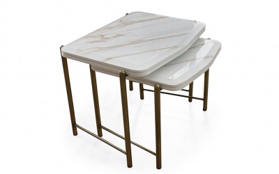 Defne İkili Zigon Sehpa