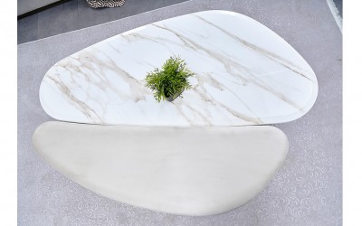 Defne Puflu Orta Sehpa