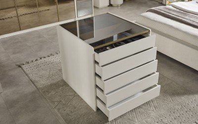 Rio Yatak Odası Köşe Gardoraplı