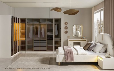 Rio Yatak Odası Köşe Gardoraplı Rio Yatak Odası Köşe Gardoraplı