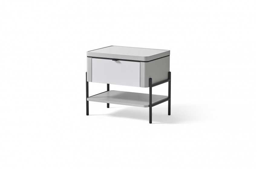 Moka Bazalı Yatak Odası - Gri