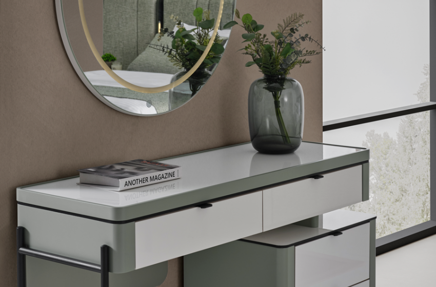 Moka Bazalı Yatak Odası - Yeşil