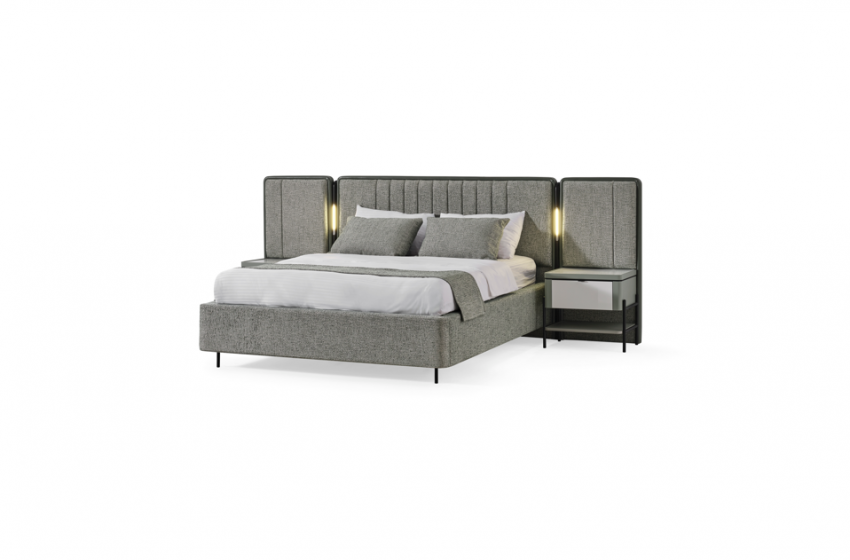 Moka Bazalı Yatak Odası - Yeşil