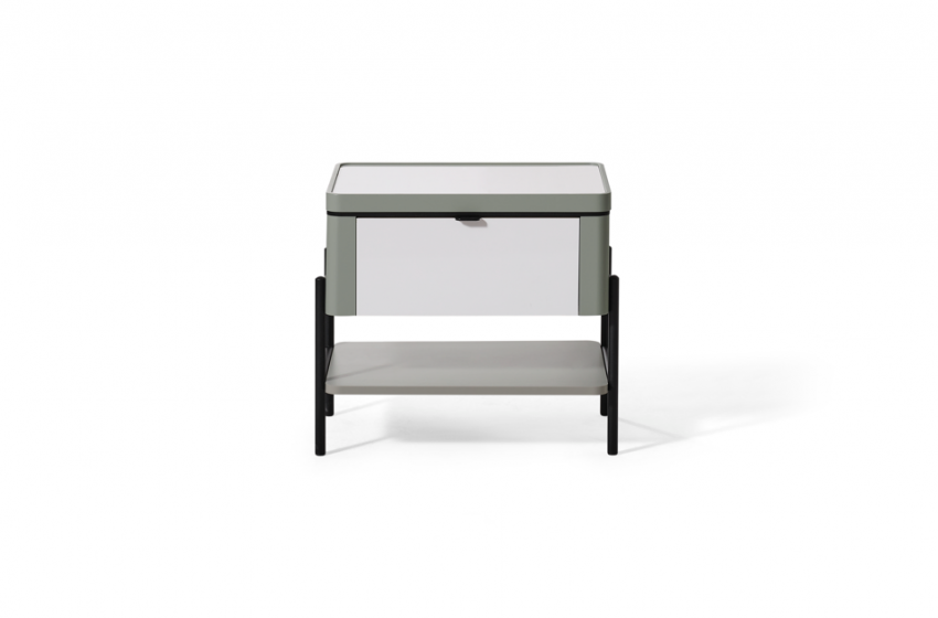 Moka Bazalı Yatak Odası - Yeşil