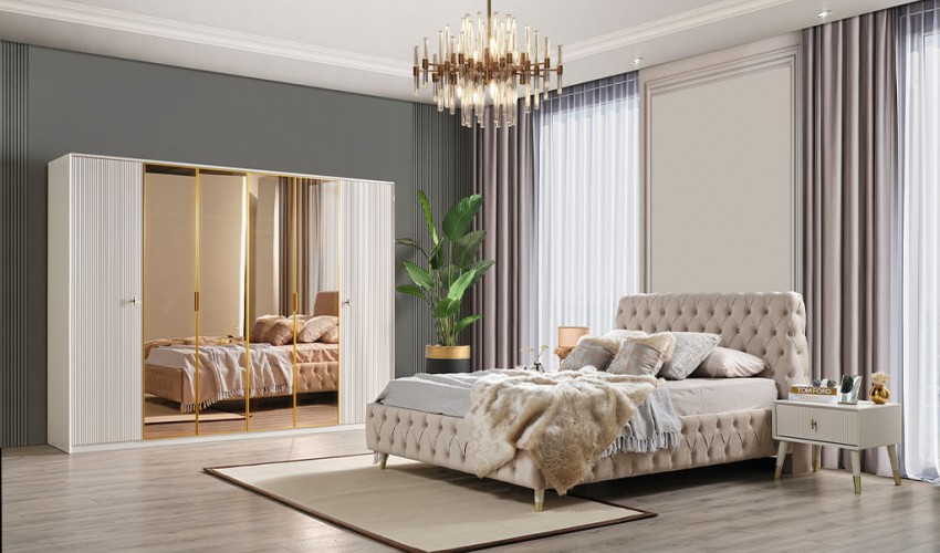 Asra 6 Kapılı Luxury Yatak Odası