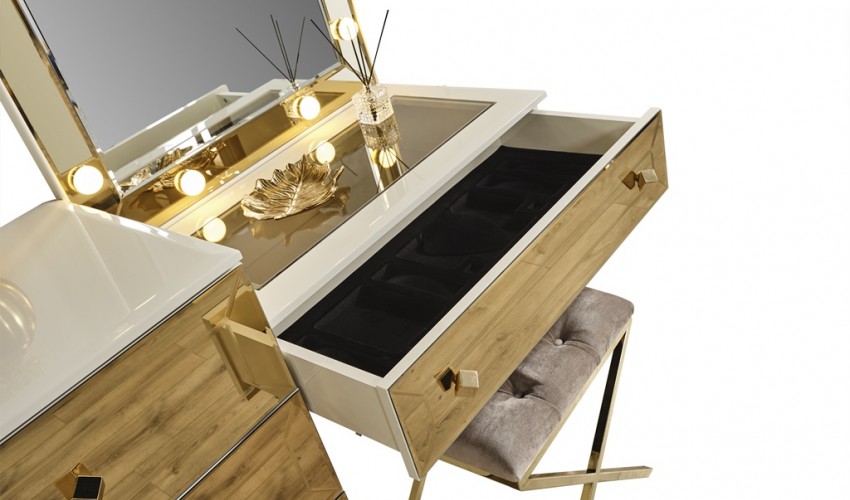 Gold 6 Kapılı Luxury Yatak Odası