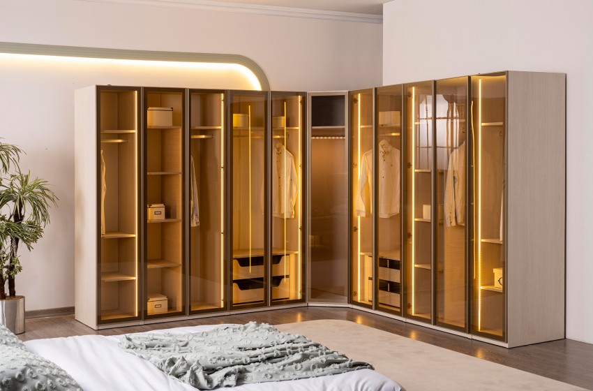 Charisma Köşe Gardrop Takımı