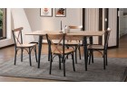 Thonet Masa-Thonet Sandalye Ceviz Siyah