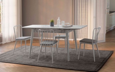 Leny Masa- Leny 4 Adet Sandalye (beyaz)