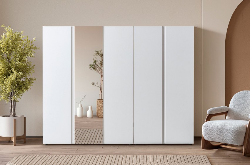 Bonn Gardrop - 5 Kapılı Bonn Gardrop - 5 Kapılı