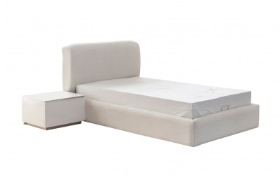 Noble Bazalı Karyola ve Başlık - Tek Kişilik