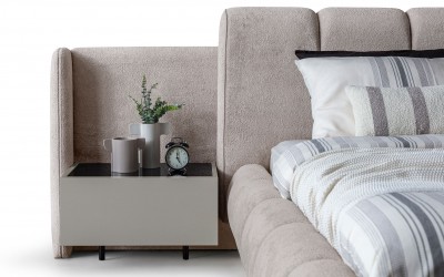 Zenith Bazalı Karyola ve Başlık-Panolu