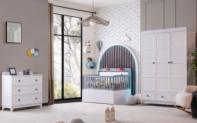 Berlin Bebek Odası-Gri