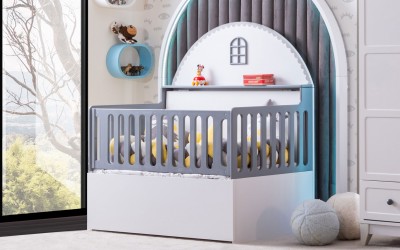 Berlin Büyüyen Beşik-Gri Berlin Büyüyen Beşik-Gri