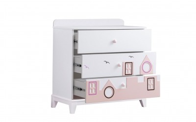 City Şifonyer-Pembe