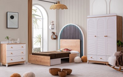 Perla Genç Odası-Meşe Perla Genç Odası-Meşe