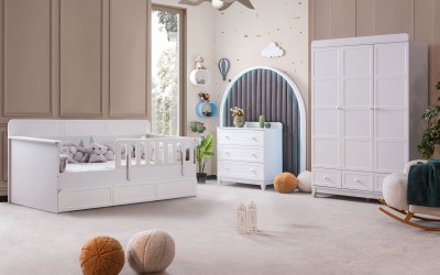 Berlin Montessori Genç Odası - Beyaz