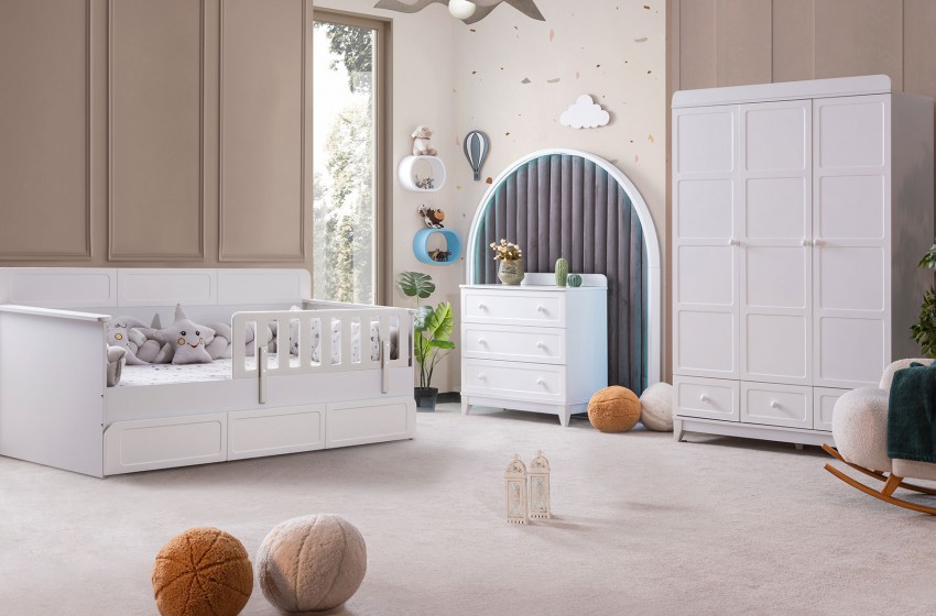 Berlin Montessori Genç Odası - Beyaz