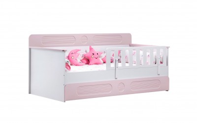 Dolunay Montessori Karyola - Pembe