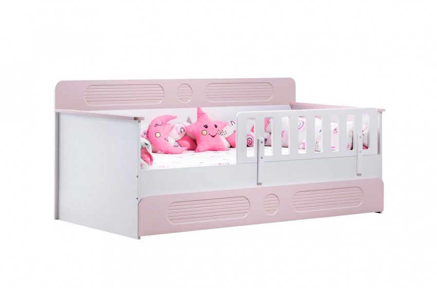 Dolunay Montessori Karyola - Pembe