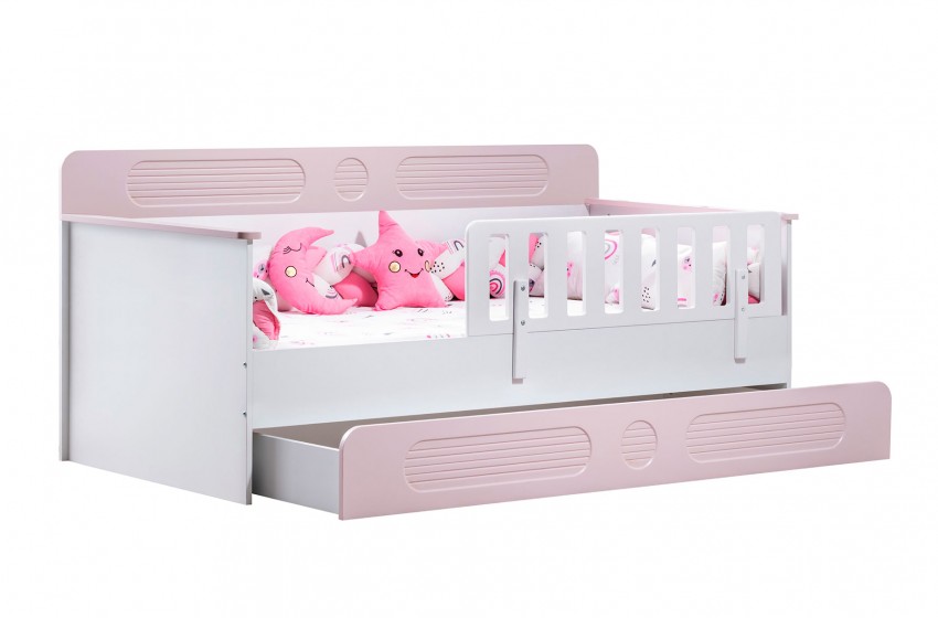 Dolunay Montessori Karyola - Pembe