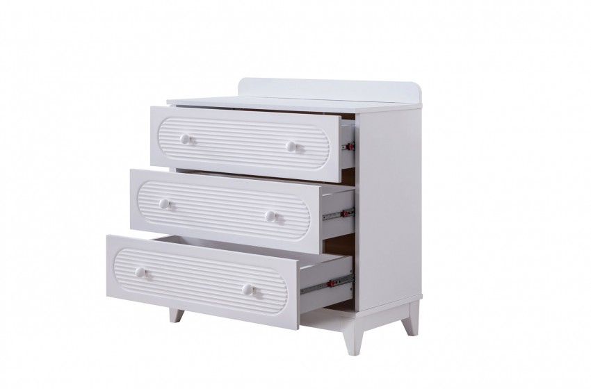 Perla Montessori Genç Odası - Beyaz