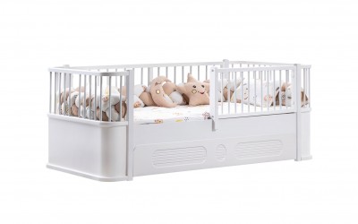 Perla Montessori Genç Odası - Beyaz