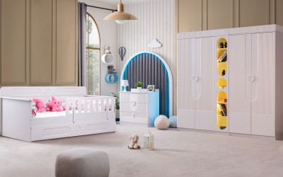 Vira Montessori Genç Odası - Beyaz