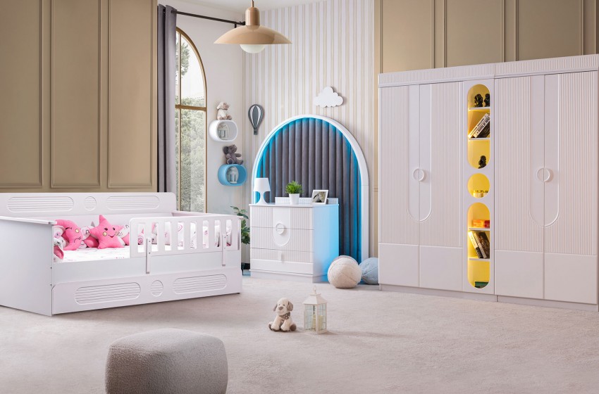 Vira Montessori Genç Odası - Beyaz