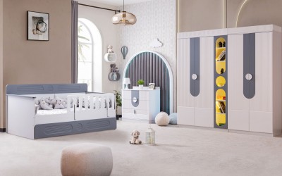 Vira Montessori Genç Odası - Gri