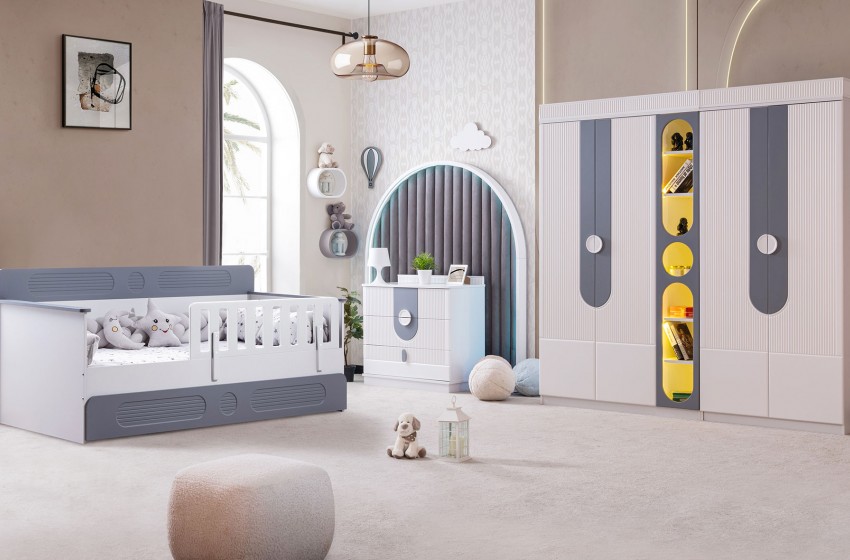 Vira Montessori Genç Odası - Gri