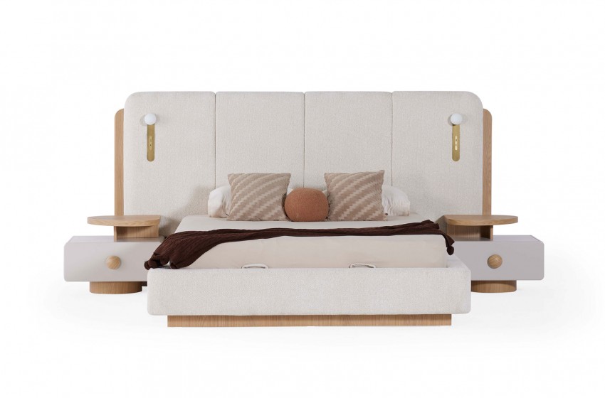 Roma Bazalı Karyola ve Başucu