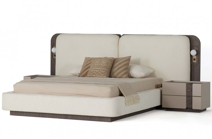 Lyon Bazalı Yatak Odası