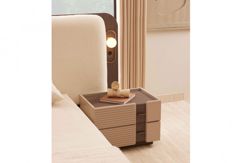 Lyon Bazalı Yatak Odası