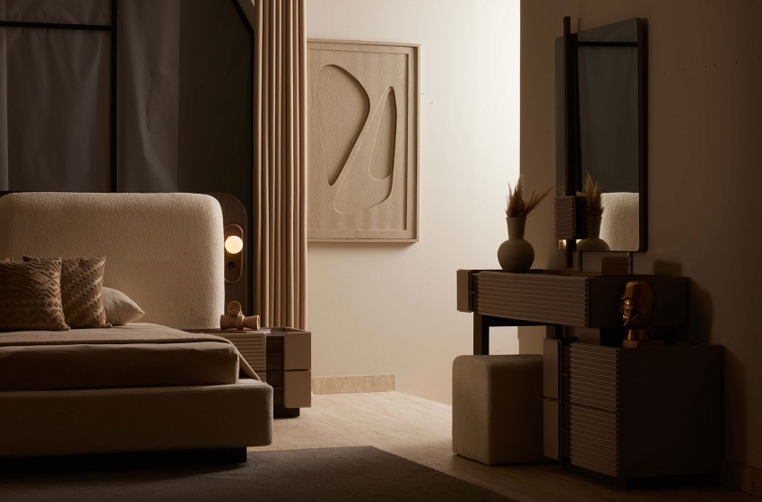 Lyon Bazalı Yatak Odası