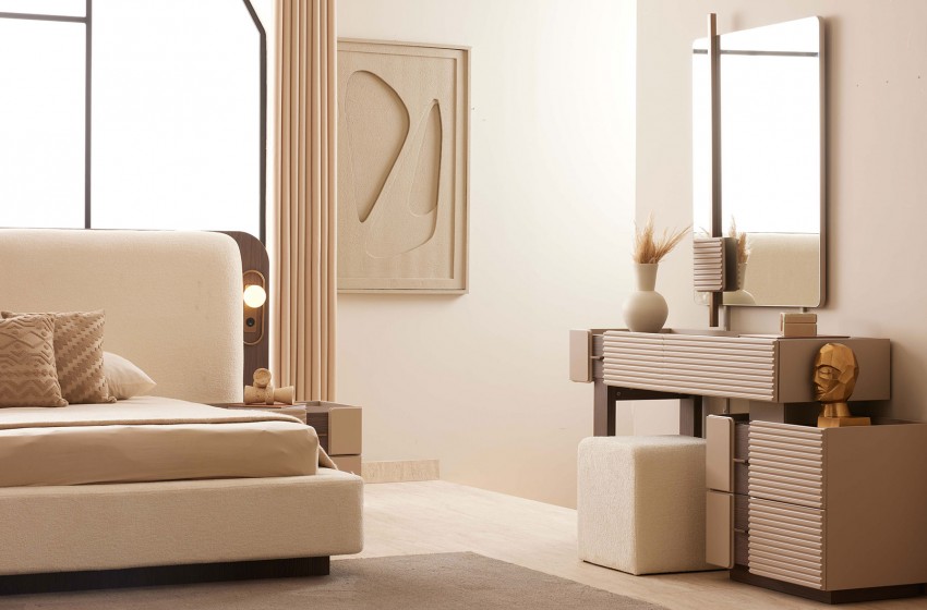 Lyon Bazalı Yatak Odası