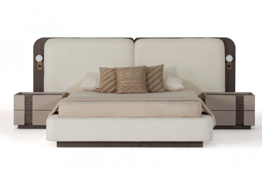 Lyon Bazalı Yatak Odası