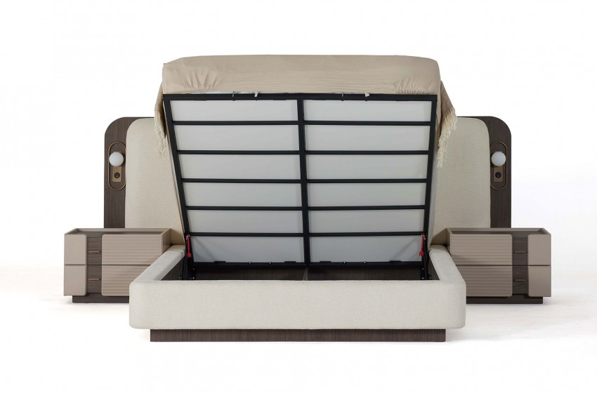 Lyon Bazalı Yatak Odası