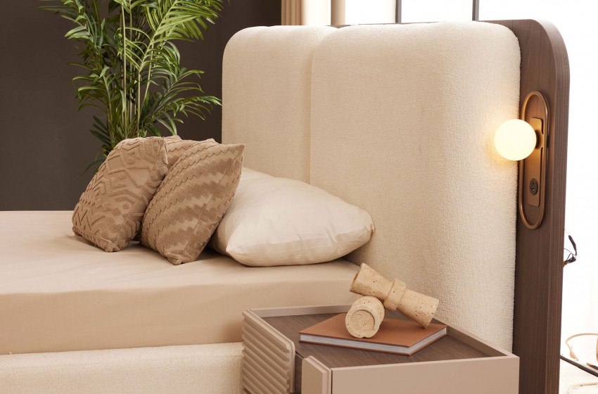 Lyon Bazalı Yatak Odası