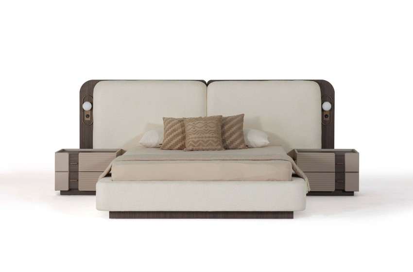 Lyon Bazalı Yatak Odası